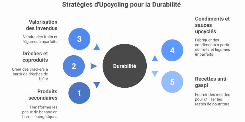 Stratégie Marketing de l'Anti-Gaspillage (Upcycling)